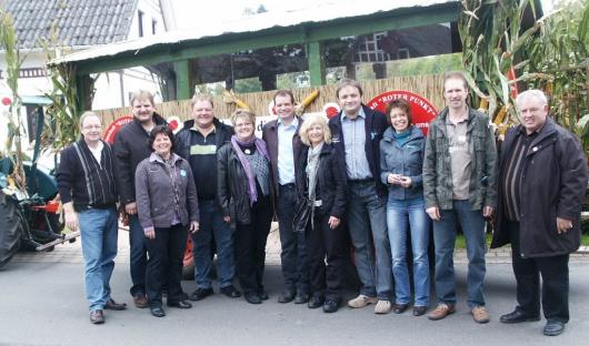 Erntewagen der Werbegemeinschaft